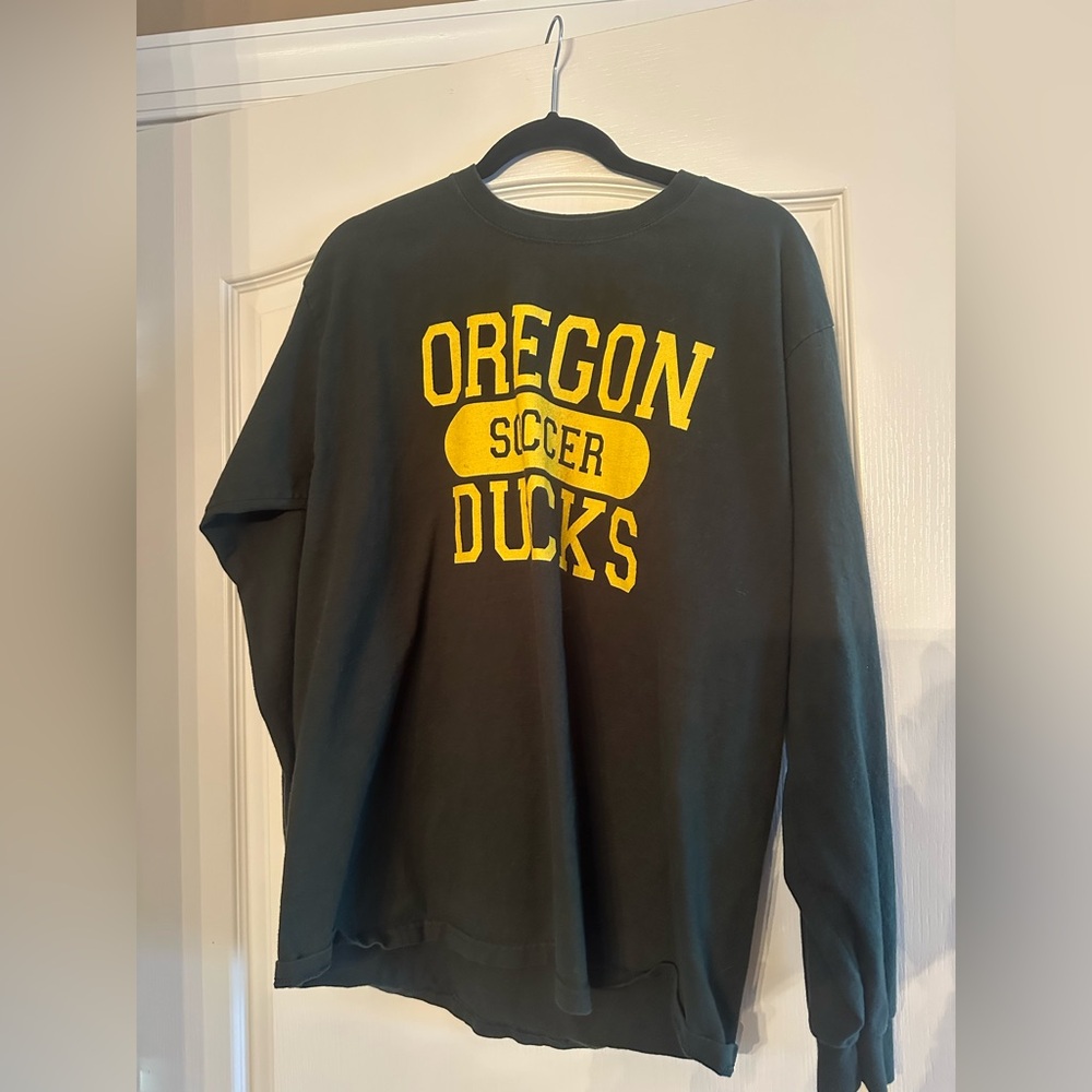 Oregon Ducks Green Long Sleeve Shirt